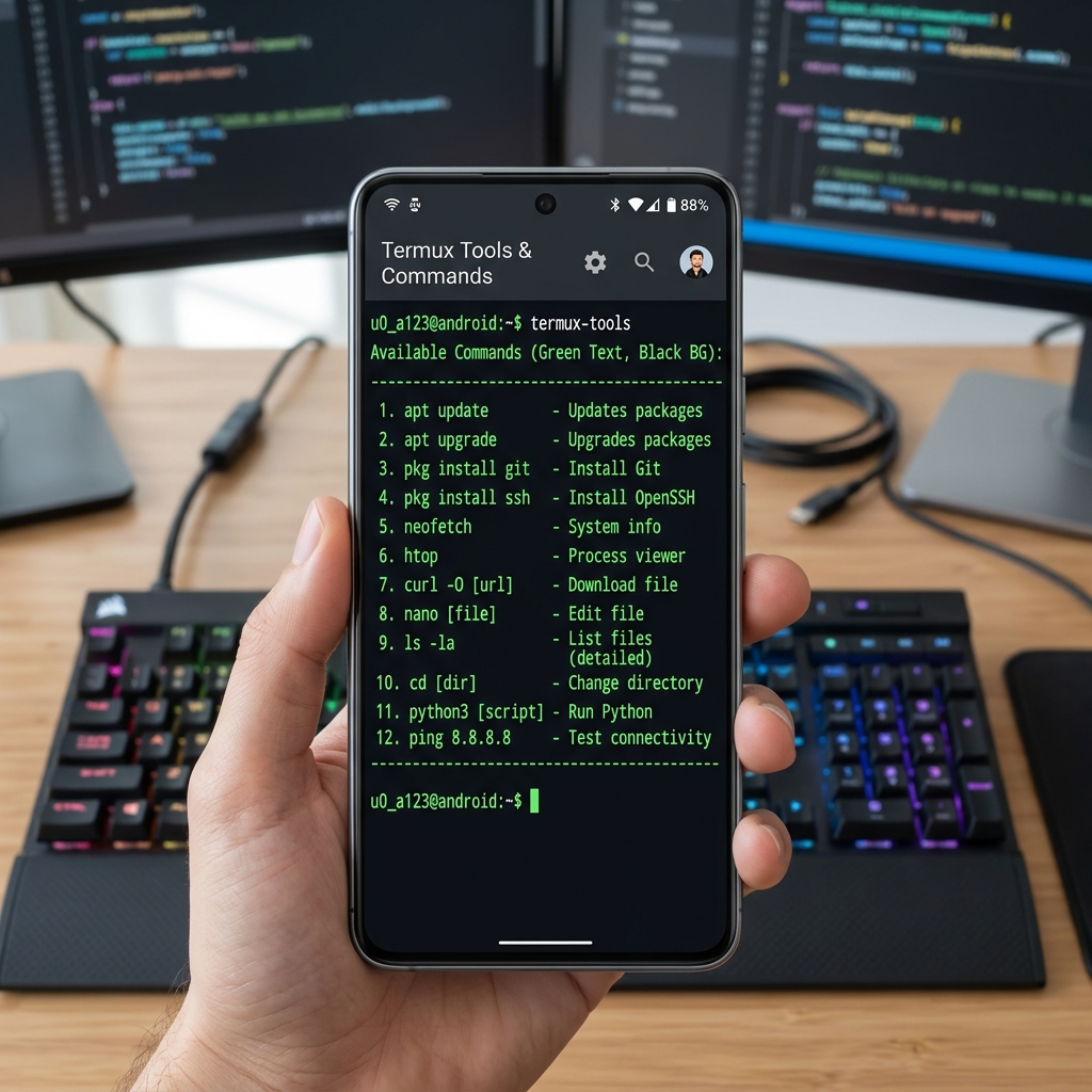 Termux Tools & Commands screenshot 1