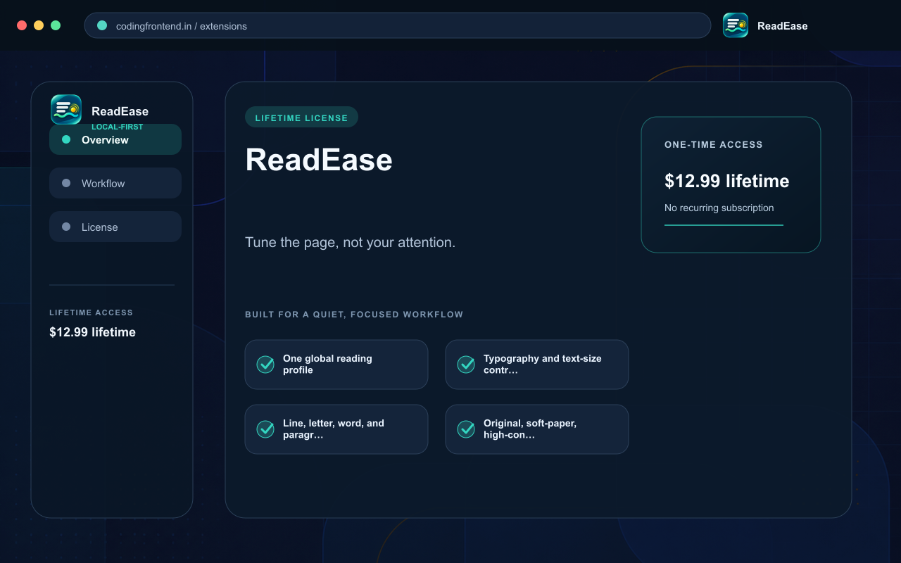 Reading Profiles screenshot 1