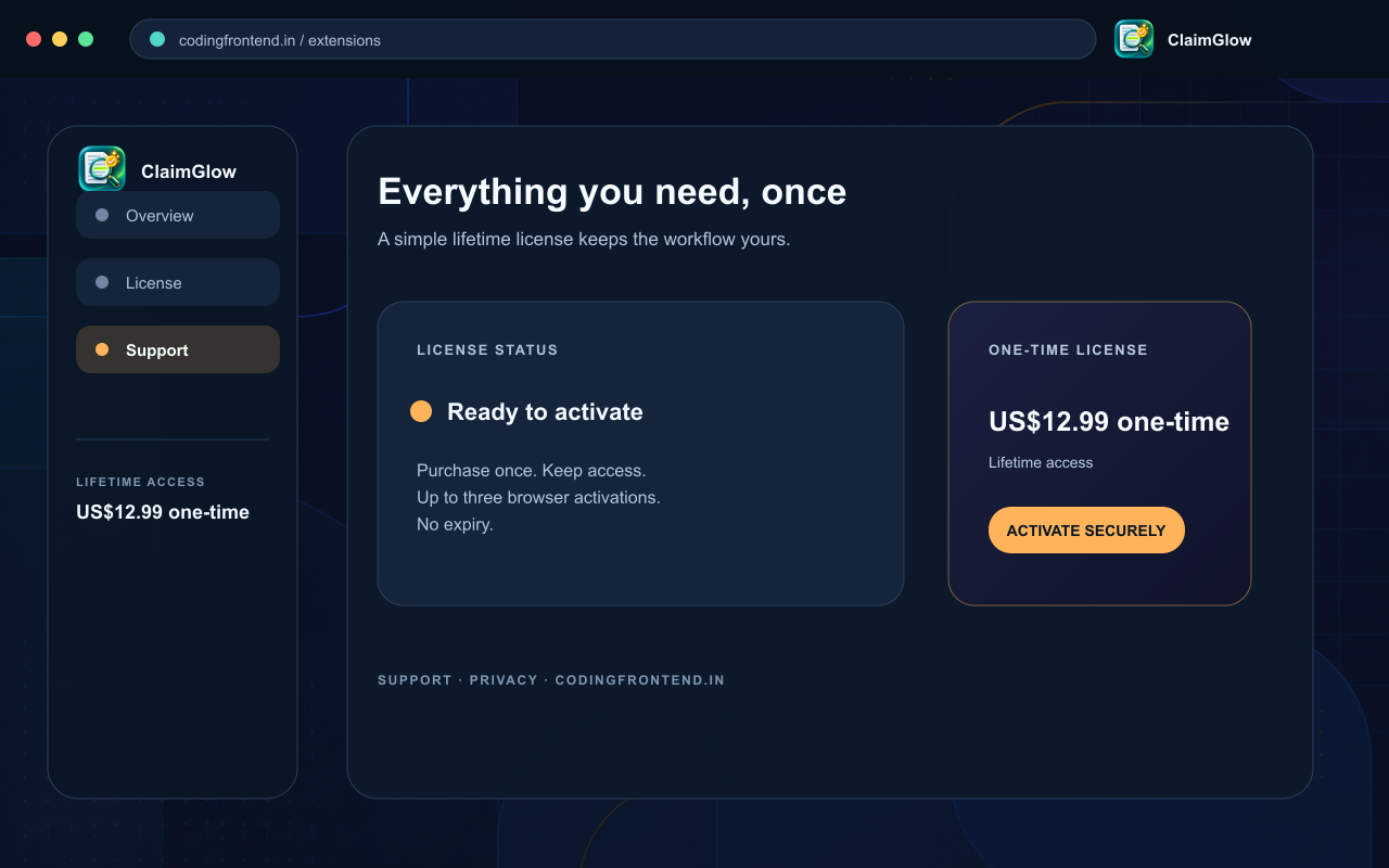 ClaimGlow — Article Claim Highlighter screenshot 3