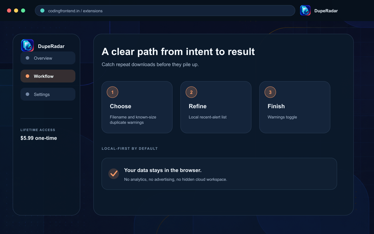 DupeRadar — Duplicate Download Detector screenshot 2